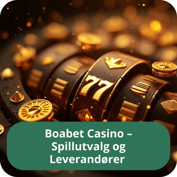 Boabet Casino – Spillutvalg og Leverandører