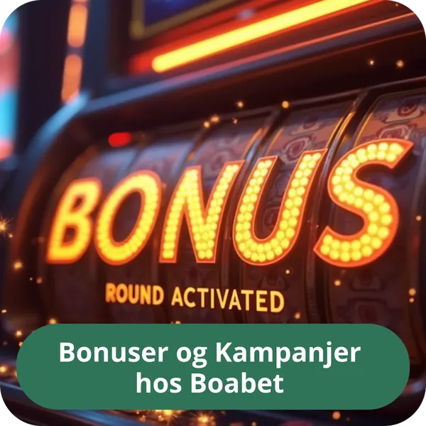 Bonuser og Kampanjer hos Boabet