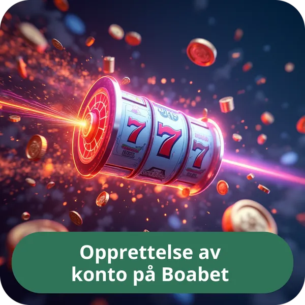 Opprettelse av konto på Boabet